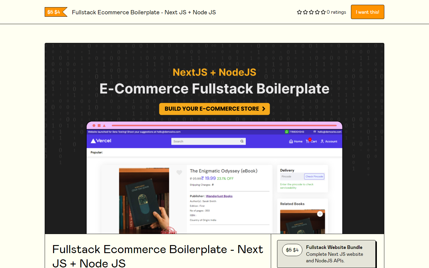 Ecommerce Boilerplate